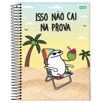 CADERNO UNIV CAPA DURA 1X1 80FLS - FLORK - UN - JANDAIA