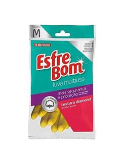 LUVA LATEX MULTIUSO TAM M - BTN13000M - AMARELA - UN - BETTANIN