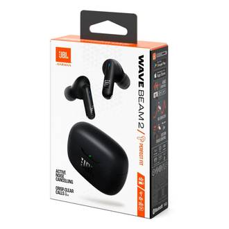 FONE INTRA C/MICROFONE BT TWS WAVE BEAM 2 - PRETO - UN - JBL