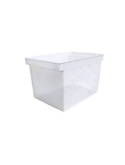 CAIXA ORGANIZADORA MULTIUSO S/TAMPA - LARGA - 0335 - CRISTAL - UN - DELLO