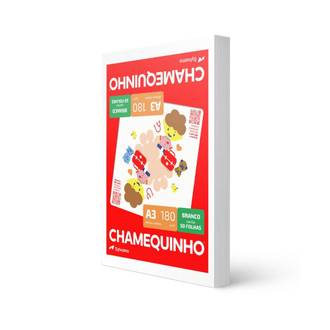 PAPEL CHAMEQUINHO 180G 50FLS - A3 - UN - CHAMEX