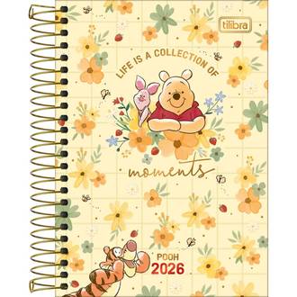 AGENDA ESPIRAL POOH M5 - 347841 - UN - TILIBRA