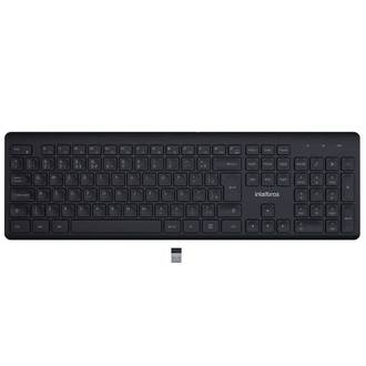 TECLADO S/FIO USB TSI50 - PRETO - UN - INTELBRAS