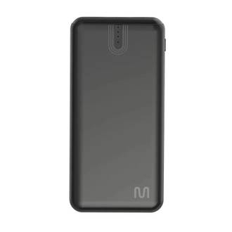 CARREGADOR PORTATIL 20000MAH POWER BANK - CB174 - PRETO - UN - MULTILASER