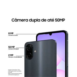 SMART SAMS GLX A07 OCTACORE/128GB/4 RAM/50MP/6,7P - PRETO - UN - SAMSUNG