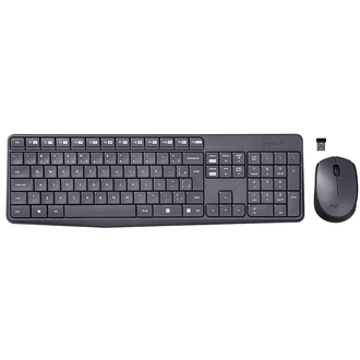 TECLADO E MOUSE LOGITECH MK235 SEM FIO ABNT2 - UN - LOGITECH