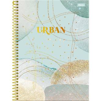CADERNO COLEGIAL CAPA DURA 10X 160FLS - URBAN - PCT 4 - FORONI