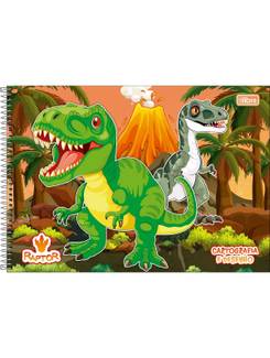 CADERNO DESENHO CAPA DURA 80FLS - ESPIRAL - 309681 - RAPTOR - UN - TILIBRA