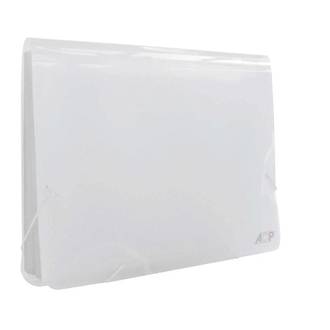 PASTA SANFONADA OFICIO 31 DIVISORIAS - 1029 - CRISTAL - UN - ACP