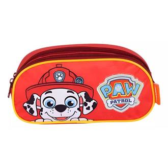 ESTOJO ESCOLAR DUPLO PATRULHA CANINA - EI41624PA - VERMELHO - UN - LUXCEL