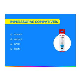 REFIL DE TINTA GI-10C CIANO 70ML - UN -  CANON