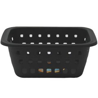 CESTO ORGANIZADOR PEQUENO 1,4L - 52001/52010/52215 - PRETO - UN - ORDENE