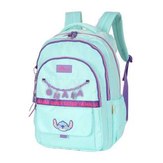 MOCHILA P/NB STITCH MJ50081SC - OHANA - TURQUESA - UN - LUXCEL