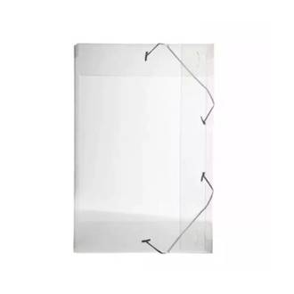 PASTA ELASTICO PLASTICA 1/2 MINI-1020 - CRISTAL - PCT 10 - ACP