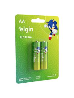 PILHA ALCALINA PEQUENA AA C/2 - 82152 - UN - ELGIN