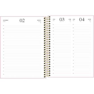 AGENDA ESPIRAL VANILLA M7 - DIARIA - UN - TILIBRA