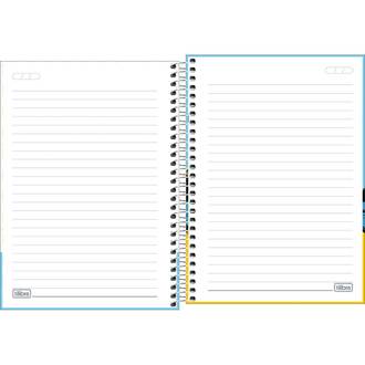 CADERNO 1/4 ESPIRAL CAPA DURA 80FLS - 292346 - SNOOPY - UN - TILIBRA