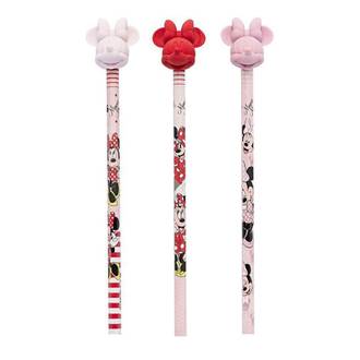 LAPIS PRETO HB MINNIE C/BORRACHA PONTEIRA - 22344 - UN - MOLIN