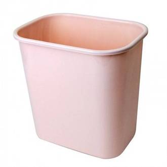 CESTO DE LIXO PLASTICO 12,5L - 2403 - ROSA - UN - DELLO