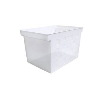 CAIXA ORGANIZADORA MULTIUSO S/TAMPA - LARGA - 0335 - CRISTAL - UN - DELLO