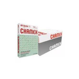 PAPEL CHAMEX COLOR 75G 500FLS - VERDE - CX 5 - CHAMEX