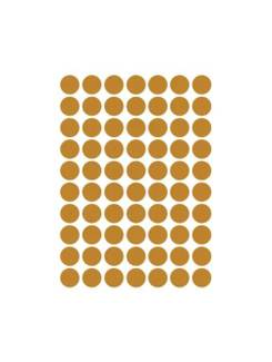 ETIQUETAS P/IDENTIFICACAO 13MM - C/420 - 6021OU - UN - COLACRIL