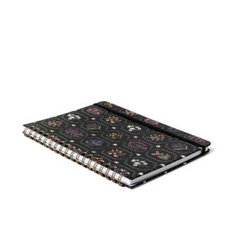 CADERNO ESPIRAL CAPA DURA JARD 80FLS / PRETO - UN - CICERO