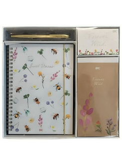 CAIXA CRIATIVA CADERNO C/2 BLOCOS + CANETA - UN - DAC