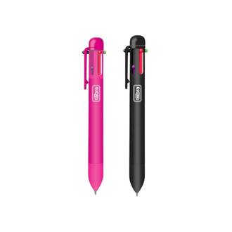 CANETA ESFER. RETRATIL 6 CORES 0,7MM - 345652 - UN - TILIBRA