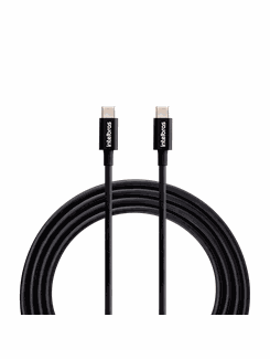 CABO USB C - USB C PVC 1,2M - 60W - EUCC 12PP - PRETO - UN - INTELBRAS