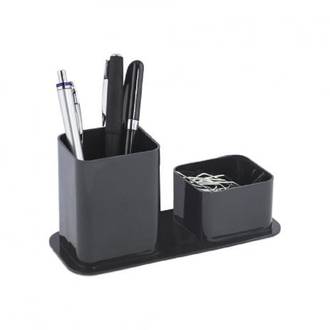 PORTA CANETA DUPLO DELLOCOLOR 3030 - PRETO - UN - DELLO