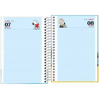 AGENDA ESPIRAL SNOOPY M5 - DIARIA - 393851 - PCT 5 - TILIBRA