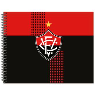 CADERNO DESENHO CAPA DURA 80FLS - ESPIRAL - EC VITORIA - UN - BAHIA ARTES