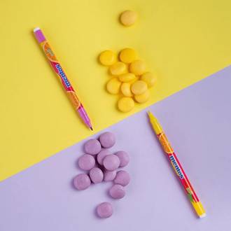 CANETA HIDROGRAFICA MENTOS C/12 CORES PASTEIS  - PCT 5 - COMPACTOR