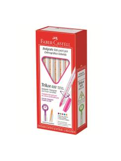 CANETA TRILUX COLORS 032 1,0MM - LARANJA - CX 12 - FABER