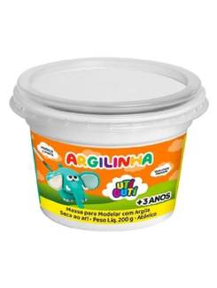 MASSA P/MODELAR C/ARGILA 200G 187000 - PCT 12 - UTI GUTI