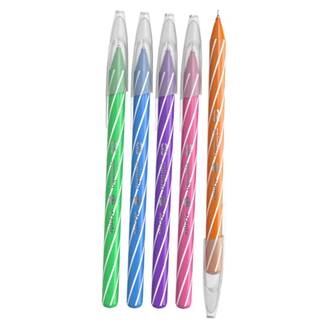 CANETA ESFEROGRAFICA SPIRO C/5 0,7MM - SCENTS - UN - CIS