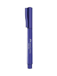 CANETA FINE PEN 0,4MM - COLORS - AZUL ESC - UN - FABER