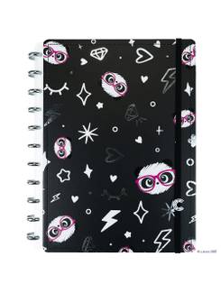 CADERNO INTELIGENTE GRANDE CIGD4377 - PANDALU STAR - UN - CADERNO INTELIGENTE