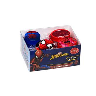 BORRACHA HOMEM ARANHA 14185 - SORTIDA - CX 20 - MOLIN