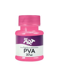TINTA PVA FOSCA 37ML  - ROSA - CX 12 - DAC