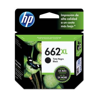 CARTUCHO DE TINTA HP 662XL CZ105AB PRETO - UN - HP