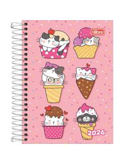 AGENDA ESPIRAL SPICE FEMININA M3 - DIARIA - 393720 - PCT 4 - TILIBRA