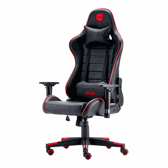CADEIRA GAMER PRIME-X V2  - PRETO/VERMELHO - UN - DAZZ