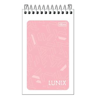 CADERNETA ESPIRAL AA 60FLS - LUNIX - UN - TILIBRA