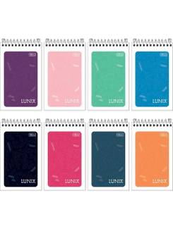 CADERNETA ESPIRAL AA 60FLS - LUNIX - PCT 20 - TILIBRA