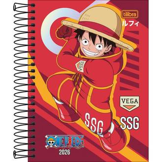AGENDA ESPIRAL ONE PIECE M4 - DIARIA - 393878 - PCT 4 - TILIBRA
