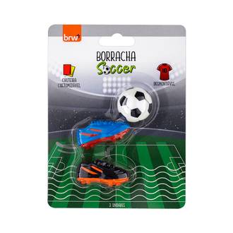 BORRACHA SOCCER C/3 - BO2108 - UN - BRW