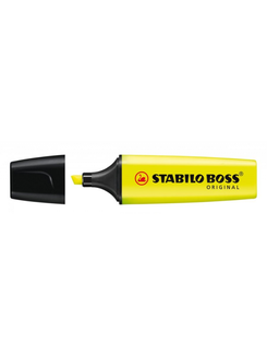 MARCA TEXTO BOSS  - AMARELO - UN - STABILO