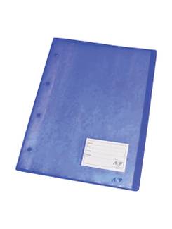 PASTA CATALOGO C/10 ENV C/VISO A4 - 1037 - AZUL - UN - ACP